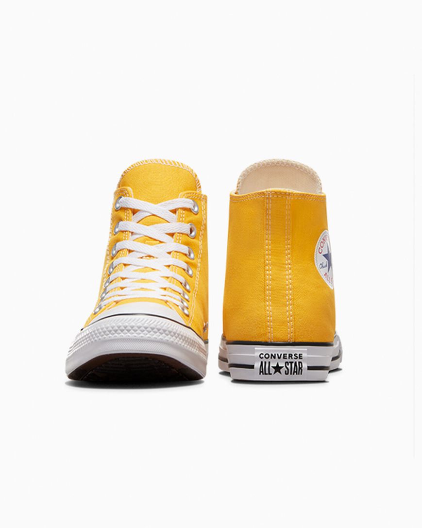 Dámské Boty Vysoké Converse Chuck Taylor All Star Classic Citrón | CZ VHAG78